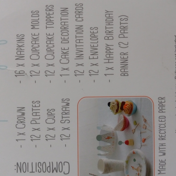 BDAY PARTY KIT IN A BOX🎈 - Picture 8 of 8